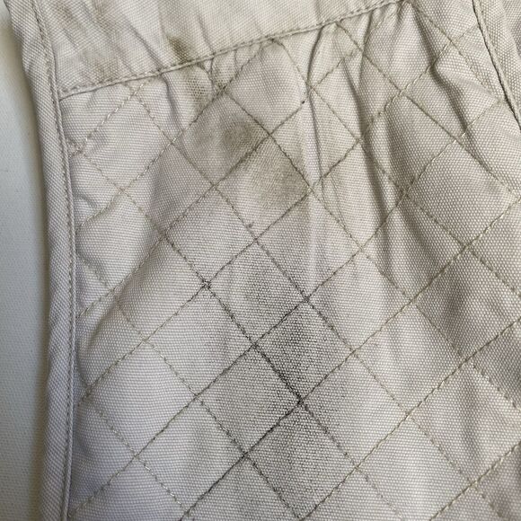 Limbsaver Hunting Vest Men XL Gray Canvas Quilted 4 Pockets Mesh Back Vintage - Picture 12 of 12